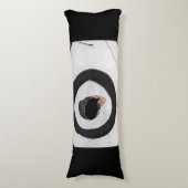 doeltranen omhoog lichaamskussen (Voorkant Verticaal)