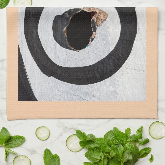 doeltranen omhoog theedoek (Gevouwen)