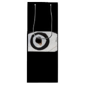 doeltranen omhoog wijn cadeautas (Voorkant)