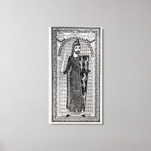 Doeltreffendheid van Geoffrey Plantagenet Canvas Afdruk (Voorkant)