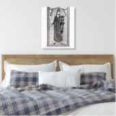 Doeltreffendheid van Geoffrey Plantagenet Canvas Afdruk (Insitu (Slaapkamer))