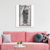 Doeltreffendheid van Geoffrey Plantagenet Canvas Afdruk (Insitu (Woonkamer))