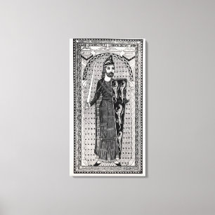Doeltreffendheid van Geoffrey Plantagenet Canvas Afdruk