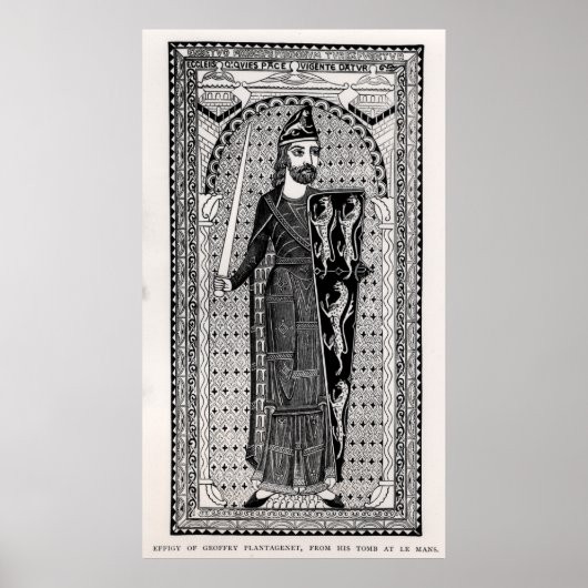 Doeltreffendheid van Geoffrey Plantagenet Poster (Voorkant)