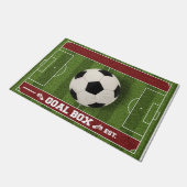 Doelvak Ontwerp Tapijt, Voetbal Deurmat (Schuin)