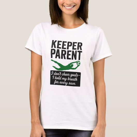 Doelverdediger Ouder T-shirt (Voorkant)