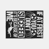 Doelverdediger Voetbalspeler Keeper Doelman Team D Fleece Deken (Voorkant (Horizontaal))