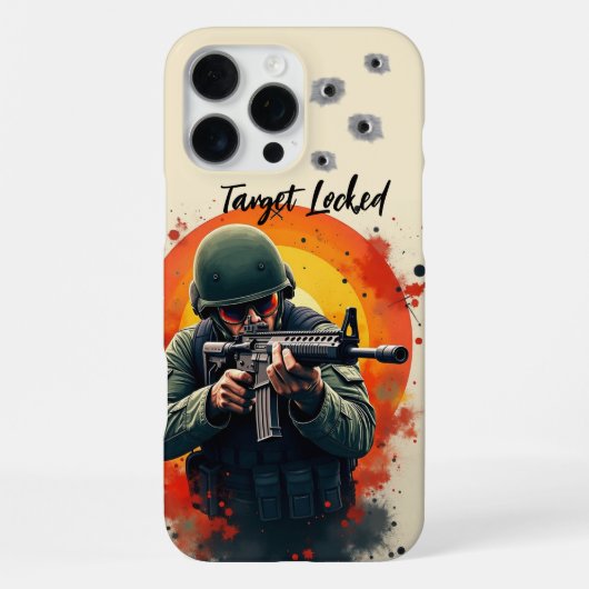 Doelwit iPhone Hoesje (Achterkant)