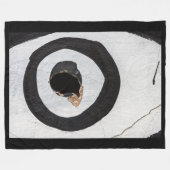 doelwit scheurt op vlaandeken fleece deken (Voorkant (Horizontaal))