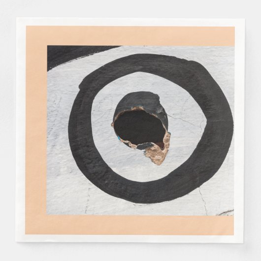 doelwit scheurt papieren diners servet (Voorkant)