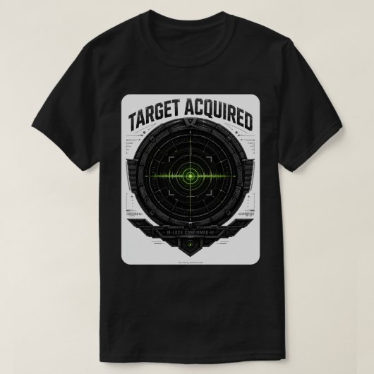 Doelwit Verworven Tactisch T-Shirt (Design voorkant)