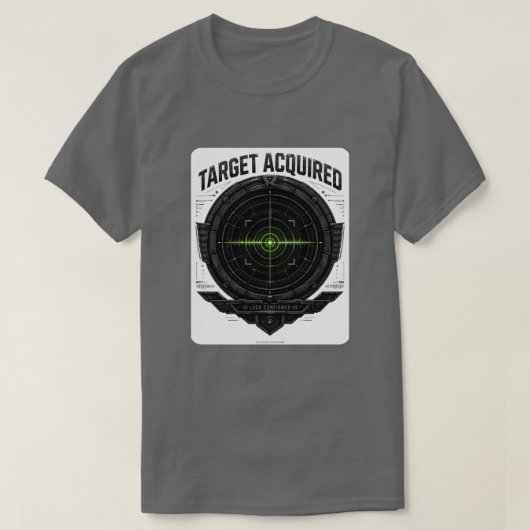 Doelwit Verworven Tactisch T-Shirt (Design voorkant)