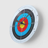 Doelwit voor boogschieten, Sierkussen met twee zij Ronde Klok (Hoek)