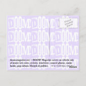 DOEM! Tijdschrift "Z" Paarse Briefkaarten (Achterkant)