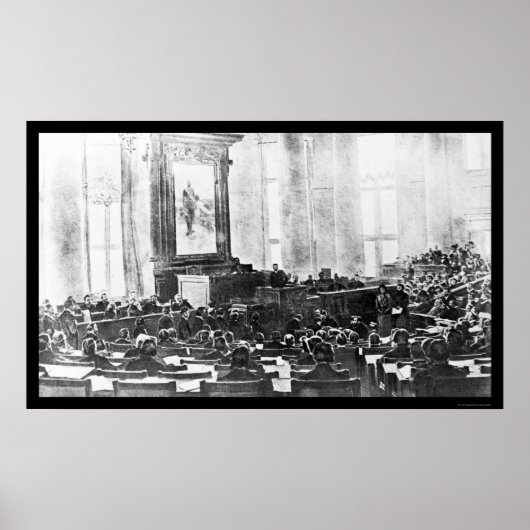 Doema van Bolsjewik Rusland 1917 Poster (Voorkant)