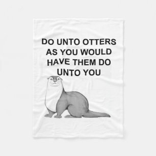 Doen aan otters fleece deken