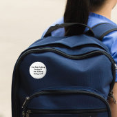 Doen alsof het onzichtbare ziekte verborgen aandoe ronde button 5,7 cm