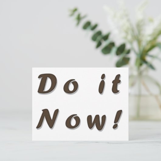 doen briefkaart (Staand voorkant)