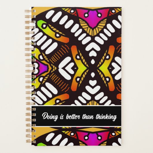 Doen is beter dan denken Planner (Voorkant)