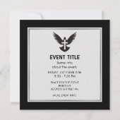 Doen met kruis kaart (Achterkant)