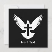 Doen met kruis kaart (Voorkant)