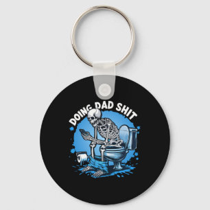 Doen Pa Joke Skeleton Dad Funny Vaderdag Sleutelhanger