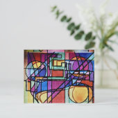 doen wankelen briefkaart (Staand voorkant)