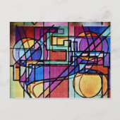 doen wankelen briefkaart (Voorkant)