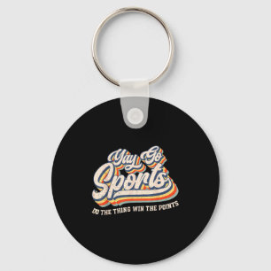 Doen Yay Go Sporten Punten Scoren Sleutelhanger