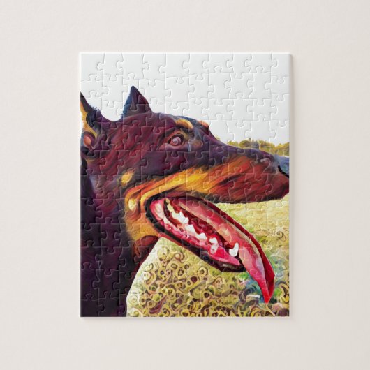 Doerman Swirl Paint 3 Legpuzzel (Verticaal)