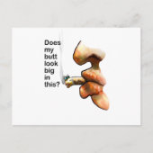Does my butt look big in this? briefkaart (Voorkant)