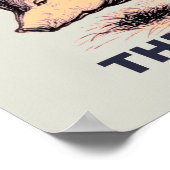 Does This Look Like The Face of Mercy?  Grumpy Pig Poster (Hoek)