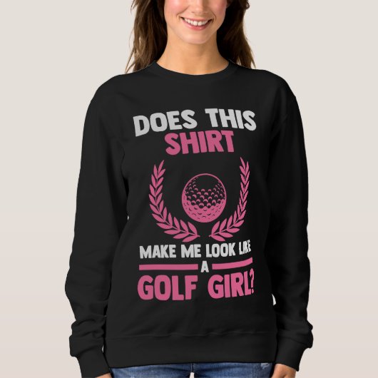 does this make me look like ta golf girl golf trui (Voorkant)