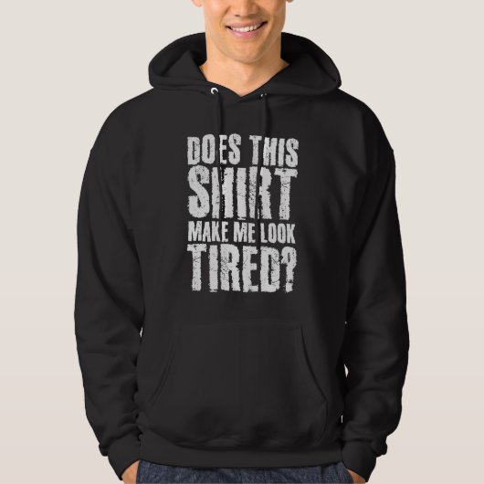 Does This  Makes Me Look Retired Retirement Pensio Hoodie (Voorkant)