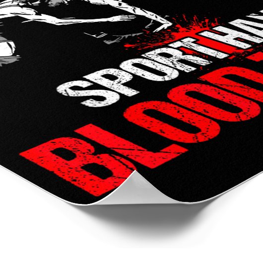 Does Your Srt Have Blood Time Funny Wrestling Love Poster (Hoek)