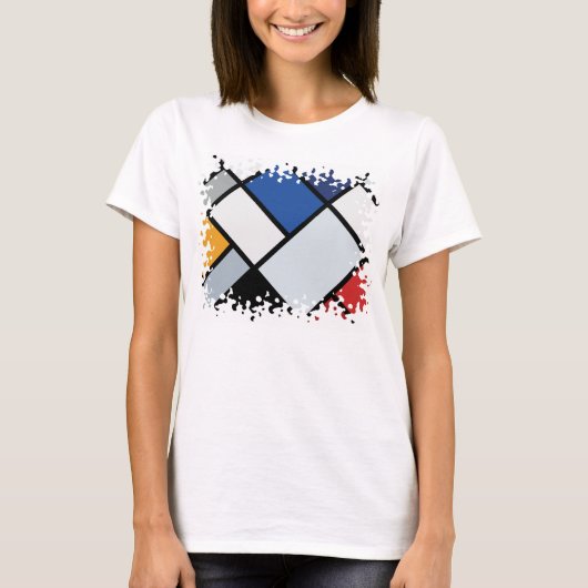 Doesburg - Contra-Compositie van Dissonanten T-shirt (Voorkant)