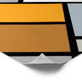 Doesburg - Contra-samenstelling van de giften Poster (Hoek)