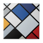 Doesburg - Contra-samenstelling van de giften Tegeltje (Voorkant)