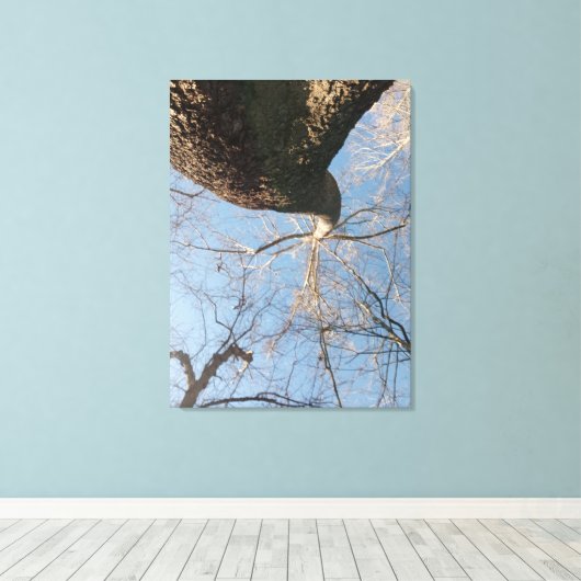 Doet de limiet canvas afdruk (Insitu (Houten vloer))