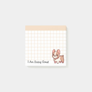 Doet het goed Franse Bulldog Post-it® Notes