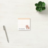 Doet het goed Franse Bulldog Post-it® Notes (Kantoor)