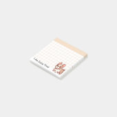 Doet het goed Franse Bulldog Post-it® Notes (Schuin)