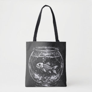 "Doet het goed" - Goudvis door BurnsInHell Tote Bag