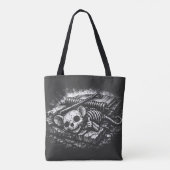 "Doet het goed" - Goudvis door BurnsInHell Tote Bag (Achterkant)