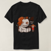 Doet het pijn zoals die magische voodoo poppen? t-shirt (Design voorkant)