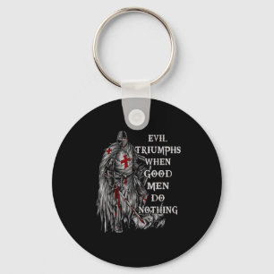 Doet Shirt Evil Triomfen Als Goed Niets Sleutelhanger