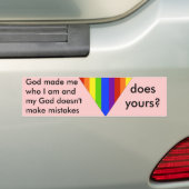 Doet u dat? bumpersticker (Op auto)