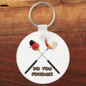 Doet u Fondue? Sleutelhanger (Voorkant)