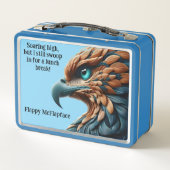 Doezelaar Portret Adelaar stijgt, lunch begint (Achterkant)