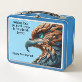 Doezelaar Portret Adelaar stijgt, lunch begint (Voorkant)